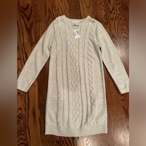 BNWT girls size 7/8 sweater dress from Children’s Place.